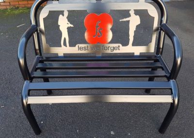 Remembrance Bench, this item is offered by National Charity Forces Support to Families of our Fallen